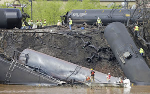 Derailment of tank cars Lynchburg VA